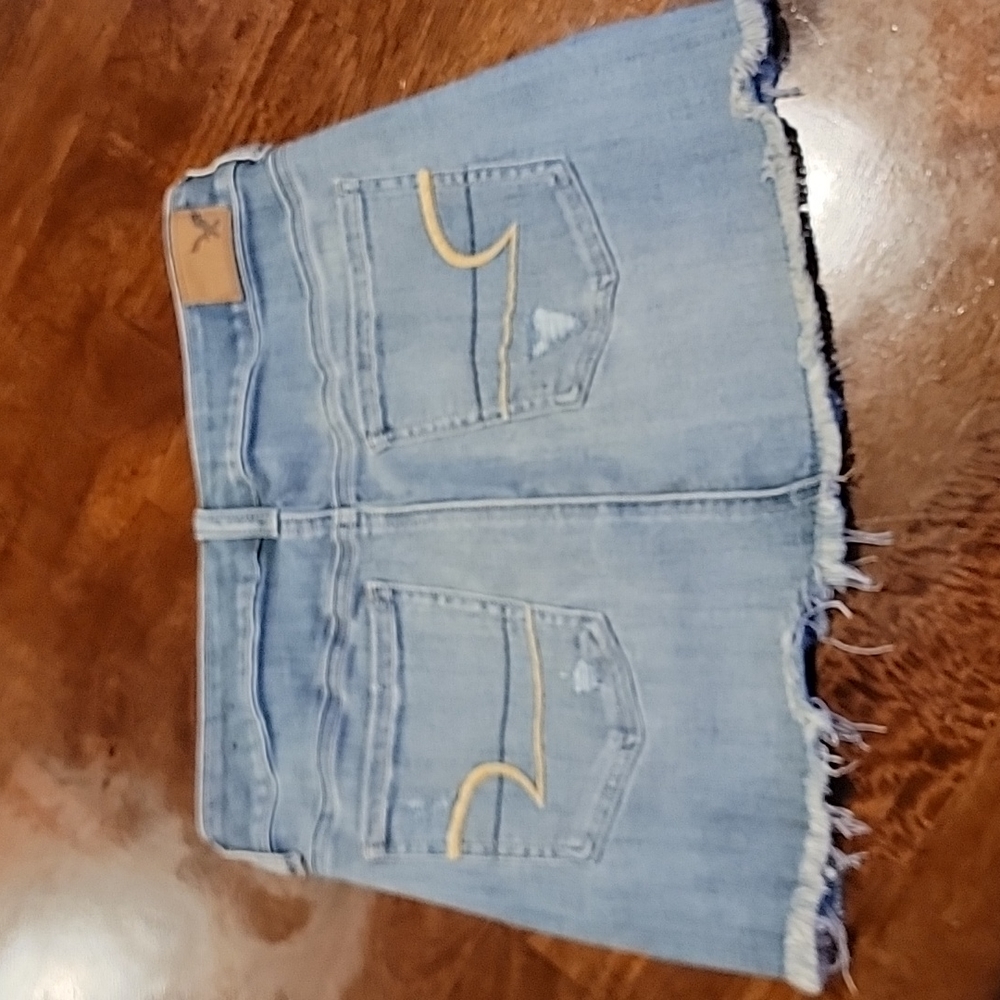 American Eagle Denim Jean Mini Skirt - Picture 4 of 4